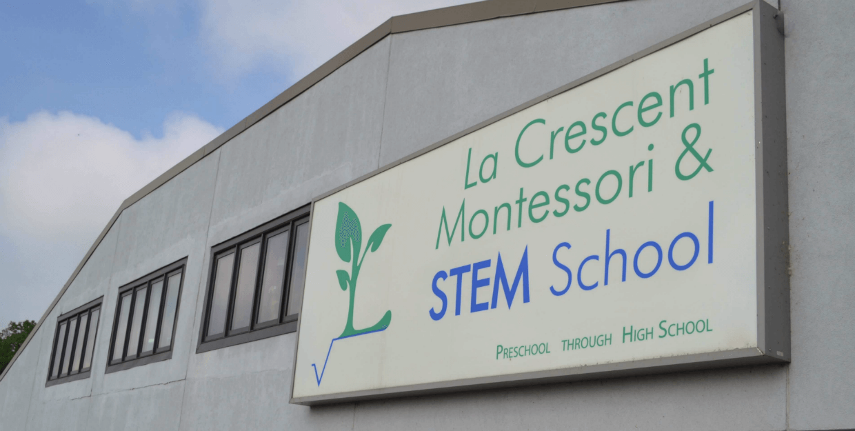 LMSS sign outside the building